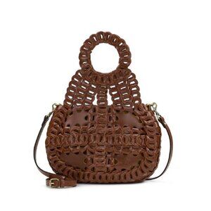 Patricia Nash Lechlink TICCI CHNLNK Hazelnut $349 NWT P18671 Leather